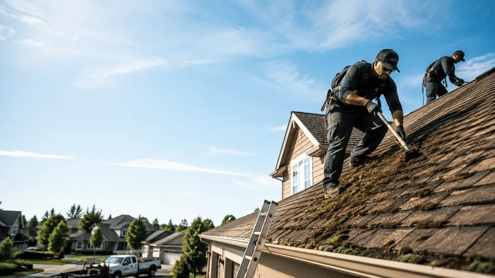 Roof Moss Removal in Sandusky, OH near me